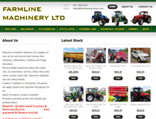 Tablet Screenshot of farmlinemachinery.com